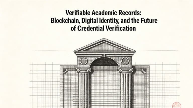 Verifiable Academic Records: Blockchain, Digital Identity, and the Future of Credential Verification