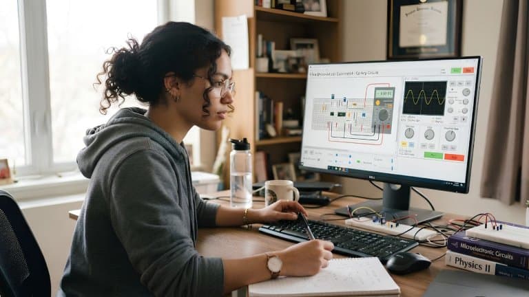 Bridging the Digital Lab: The Role and Limits of Simulation in Technical Education